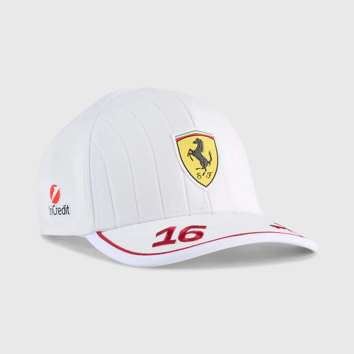 Scuderia Ferrari F1 2025 Charles Leclerc Miami GP Team Driver Cap