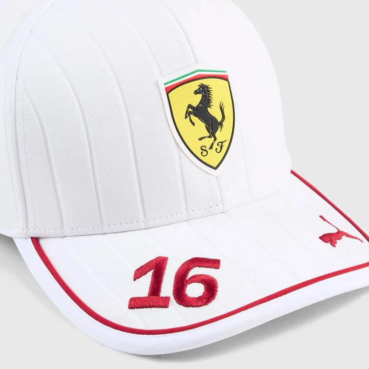 Scuderia Ferrari F1 2025 Charles Leclerc Miami GP Team Driver Cap