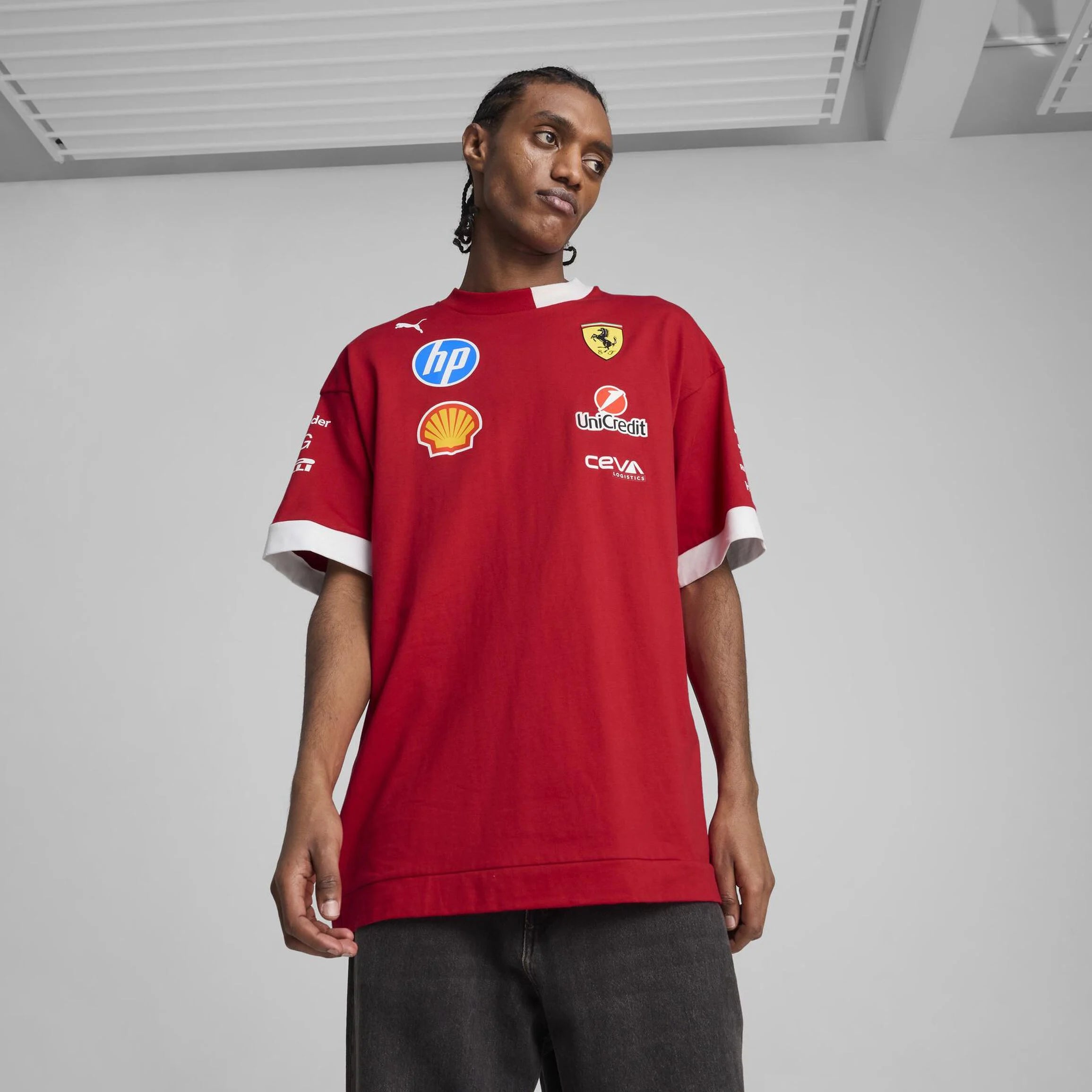 Scuderia Ferrari F1 2025 Driver's Oversized T-shirt