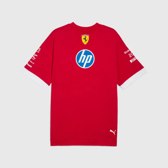 Scuderia Ferrari F1 2025 Driver's Oversized T-shirt