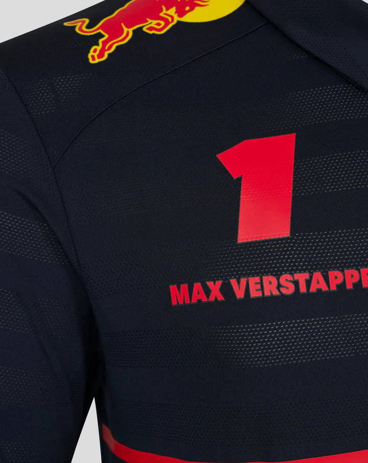 Red Bull Racing F1 Men's 2025 Max Verstappen Team Polo Shirt