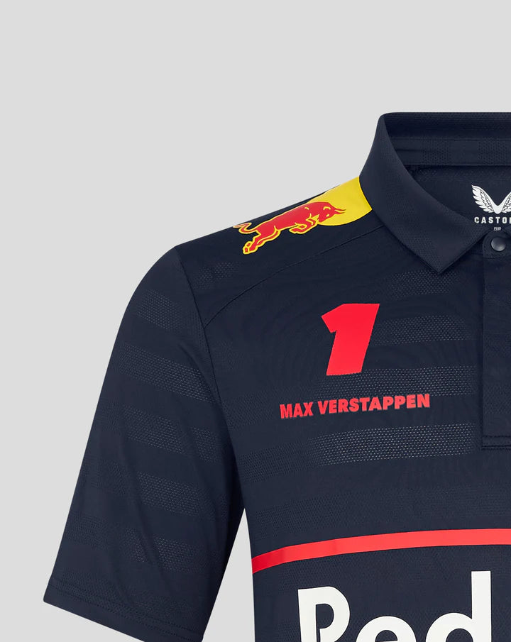 Red Bull Racing F1 Men's 2025 Max Verstappen Team Polo Shirt